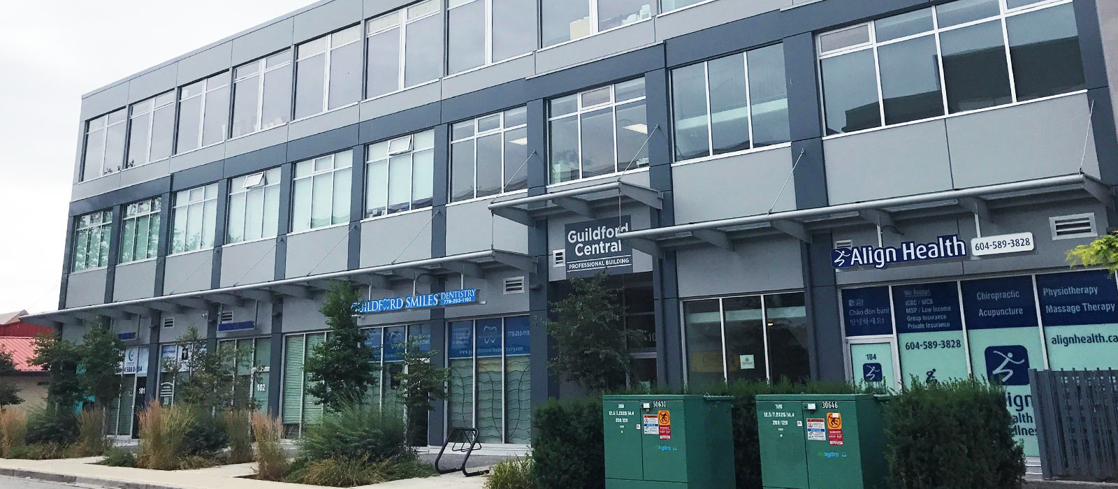 Guildford Central Professional Building | 10183 152A Street Surrey, BC | Office & Retail Space